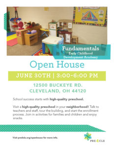 Fundamentals Early Childhood Development Academy Preschool Open House @ Fundamentals Early Childhood Development Academy | Cleveland | Ohio | United States