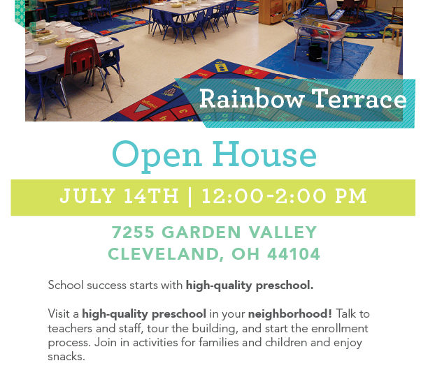 Pre4cle Rainbow Terrace Head Start Preschool Open House