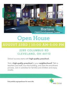 Horizon Child Development Center Preschool Open House @ Horizon Child Development Center | Cleveland | Ohio | United States