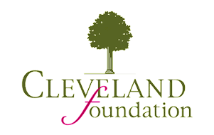 cleveland-foundation Cleveland Foundation logo with a green tree above the word "Cleveland" in green and "foundation" in pink and green text.